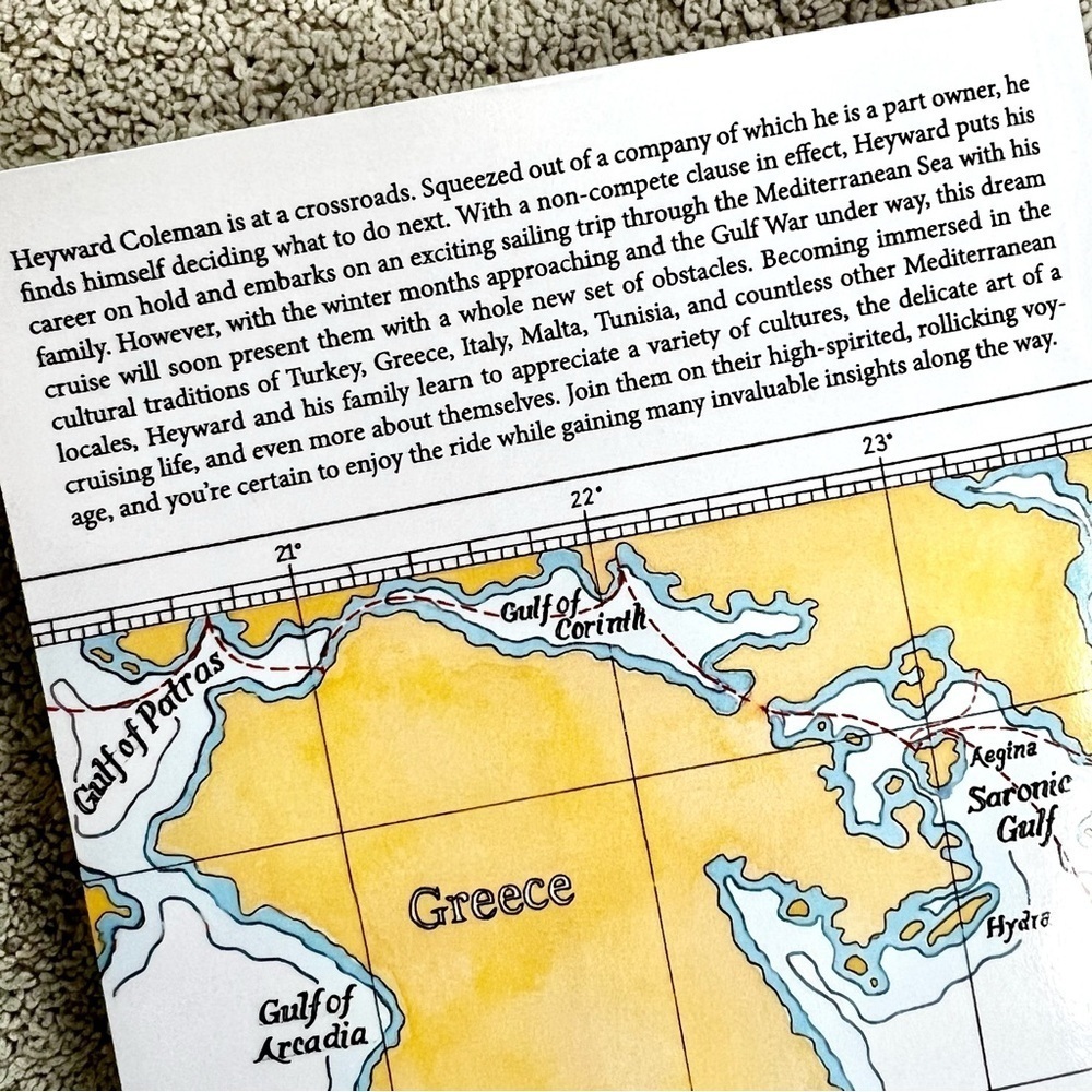 Brand New “Where the Wind Blows” Novel by Hayward Coleman Sailing Adventure - Picture 4 of 5